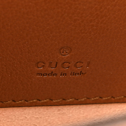 Gucci GG Supreme Monogram Calfskin Mini Padlock Top Handle Shoulder Bag Beige Black Cuir 6 of 11