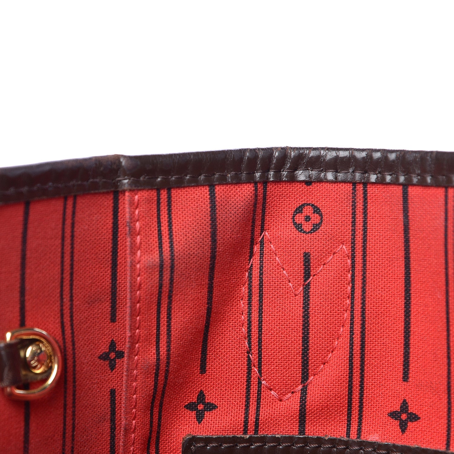 Louis Vuitton Damier Ebene Neverfull MM 16 of 25