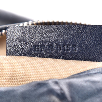 Givenchy Tumbled Sheepskin Small Pandora Navy 7 of 12