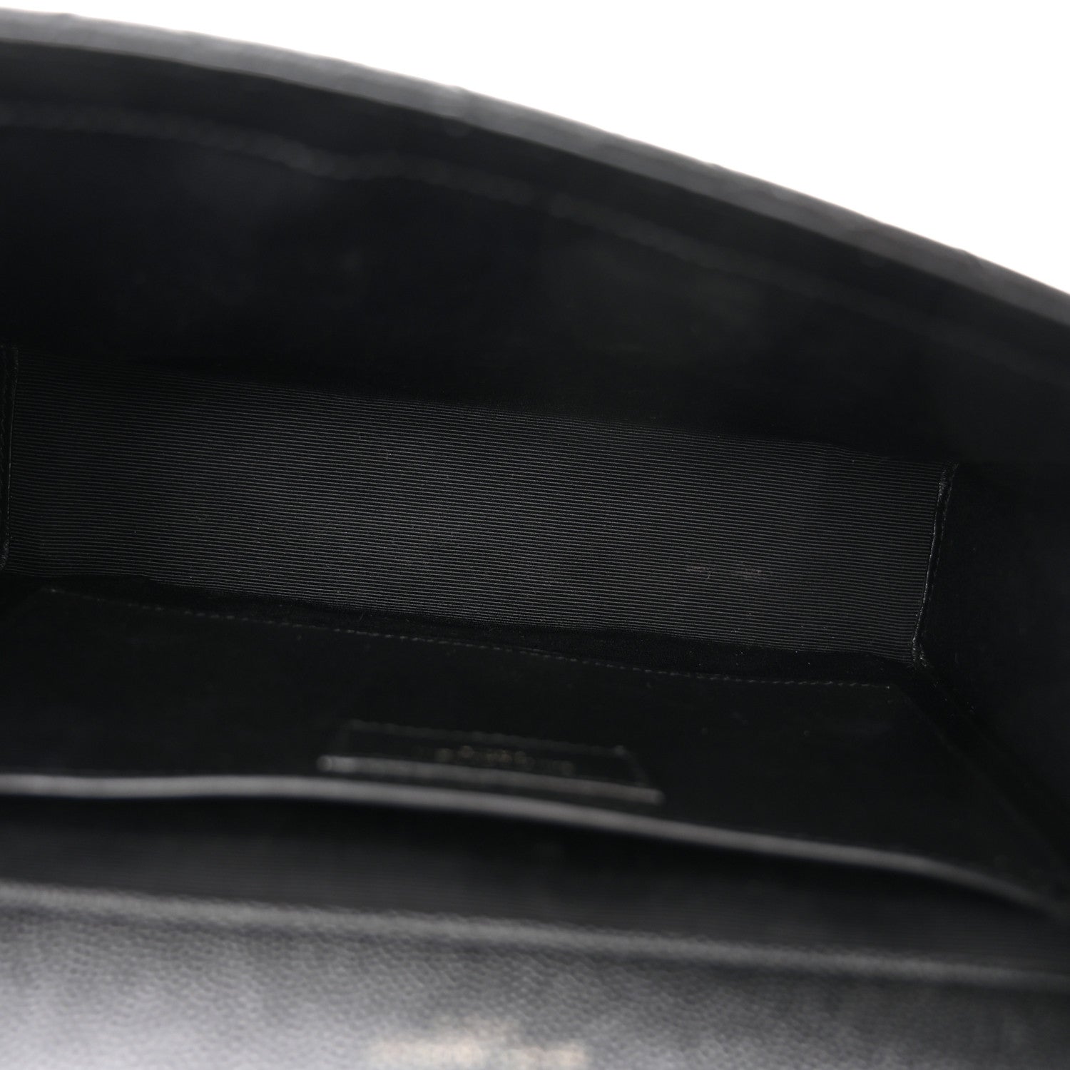 Saint Laurent Grain De Poudre Textured Mixed Matelasse Triquilt Medium Monogram Monochrome Satchel Black 5 of 10