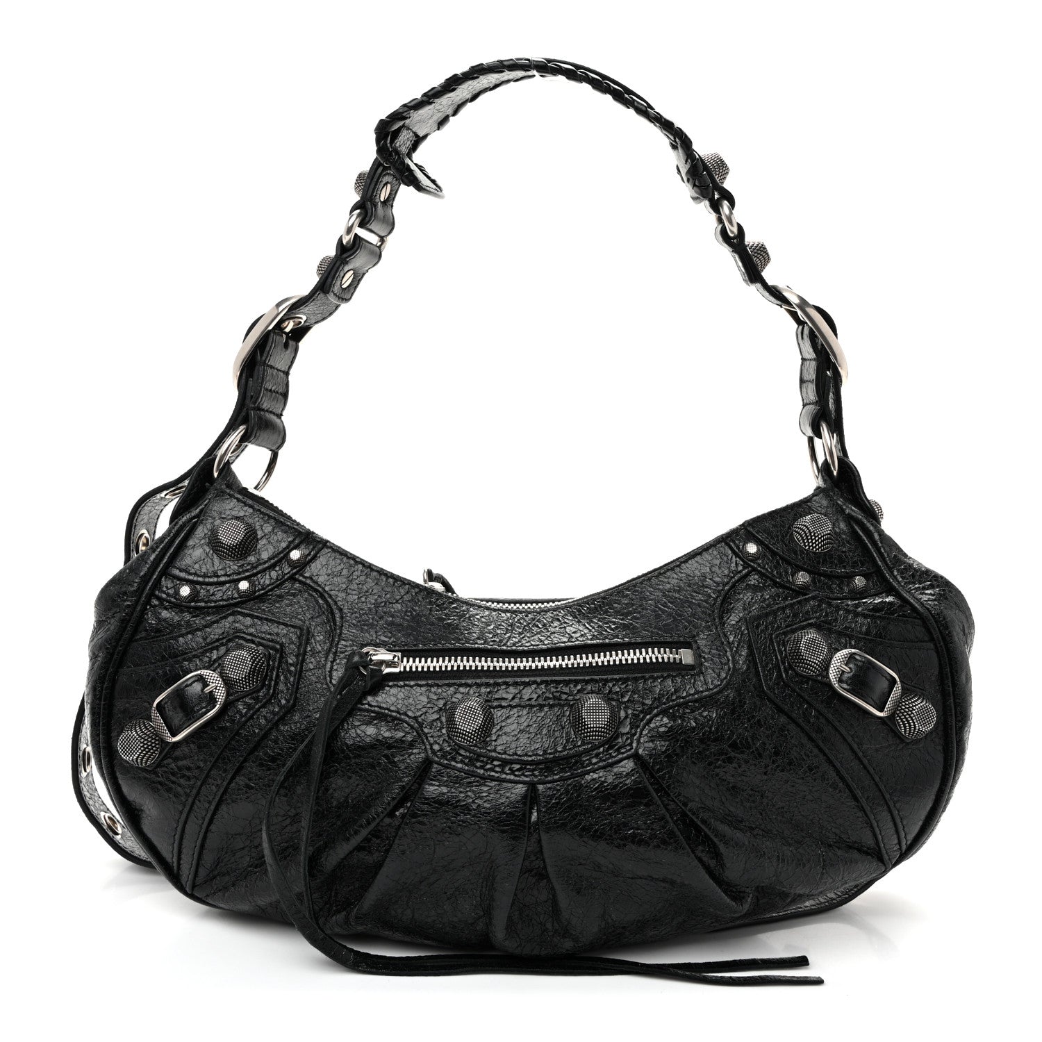 Balenciaga Agneau Arena Small Le Cagole Shoulder Bag Black 1 of 11