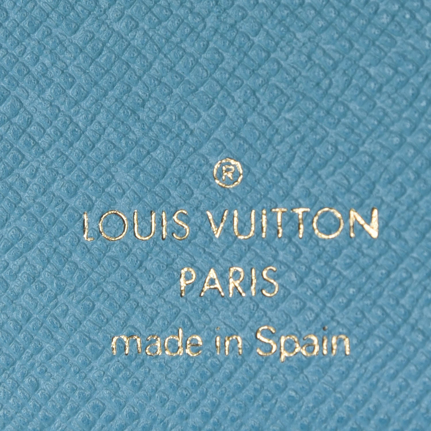 Louis Vuitton Monogram Groom Small Ring Agenda Cover Blue 6 of 7