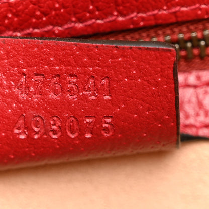 Gucci GG Supreme Monogram Small Queen Margaret Top Handle Bag Red 7 of 11