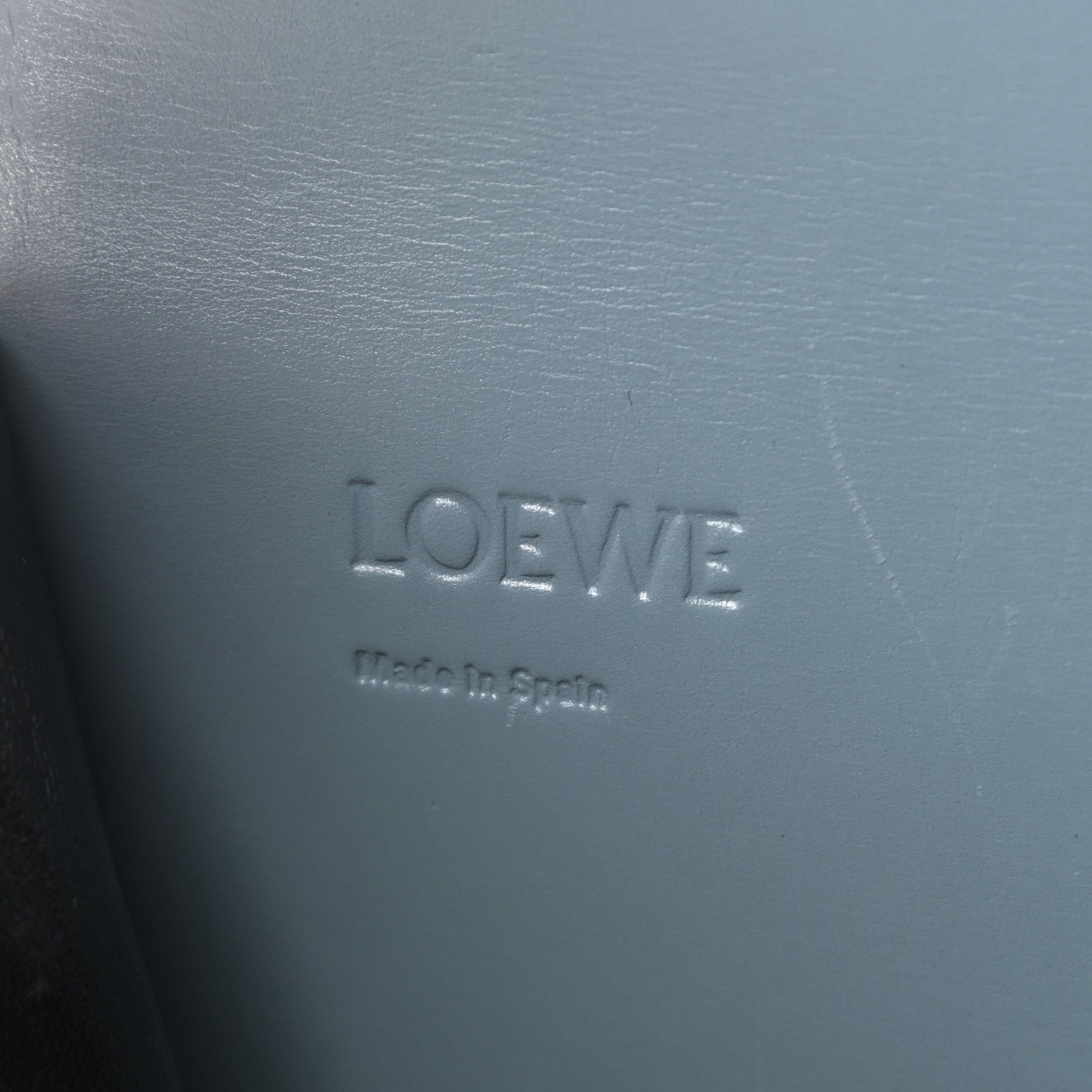 Loewe Calfskin Small Barcelona Shoulder Bag Stone Blue 7 of 15