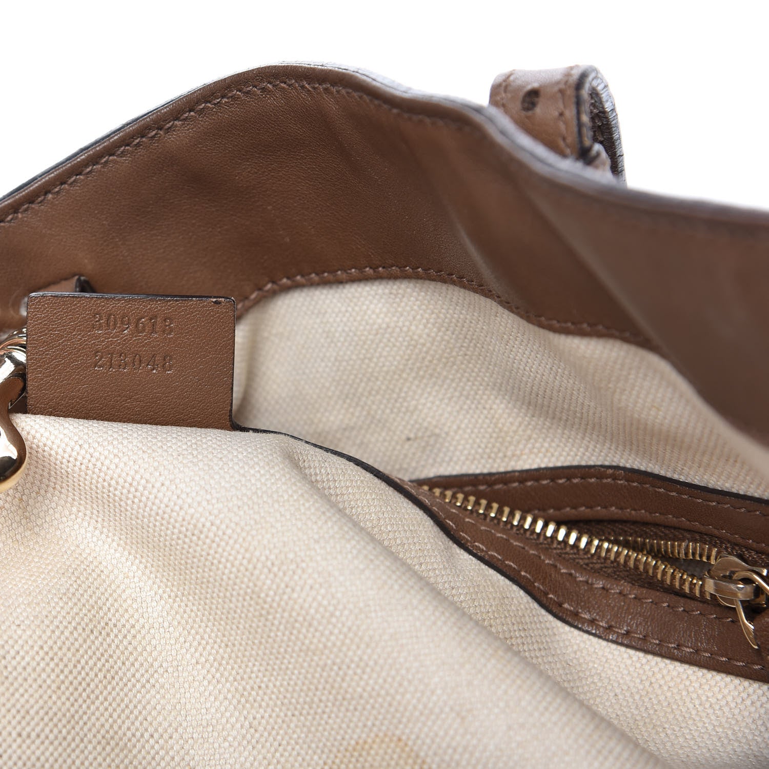 Gucci GG Supreme Monogram Medium Nice Tote Brown 9 of 17