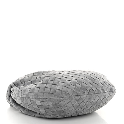 Bottega Veneta Suede Calfskin Intrecciato Teen Jodie Hobo Thunder 4 of 10