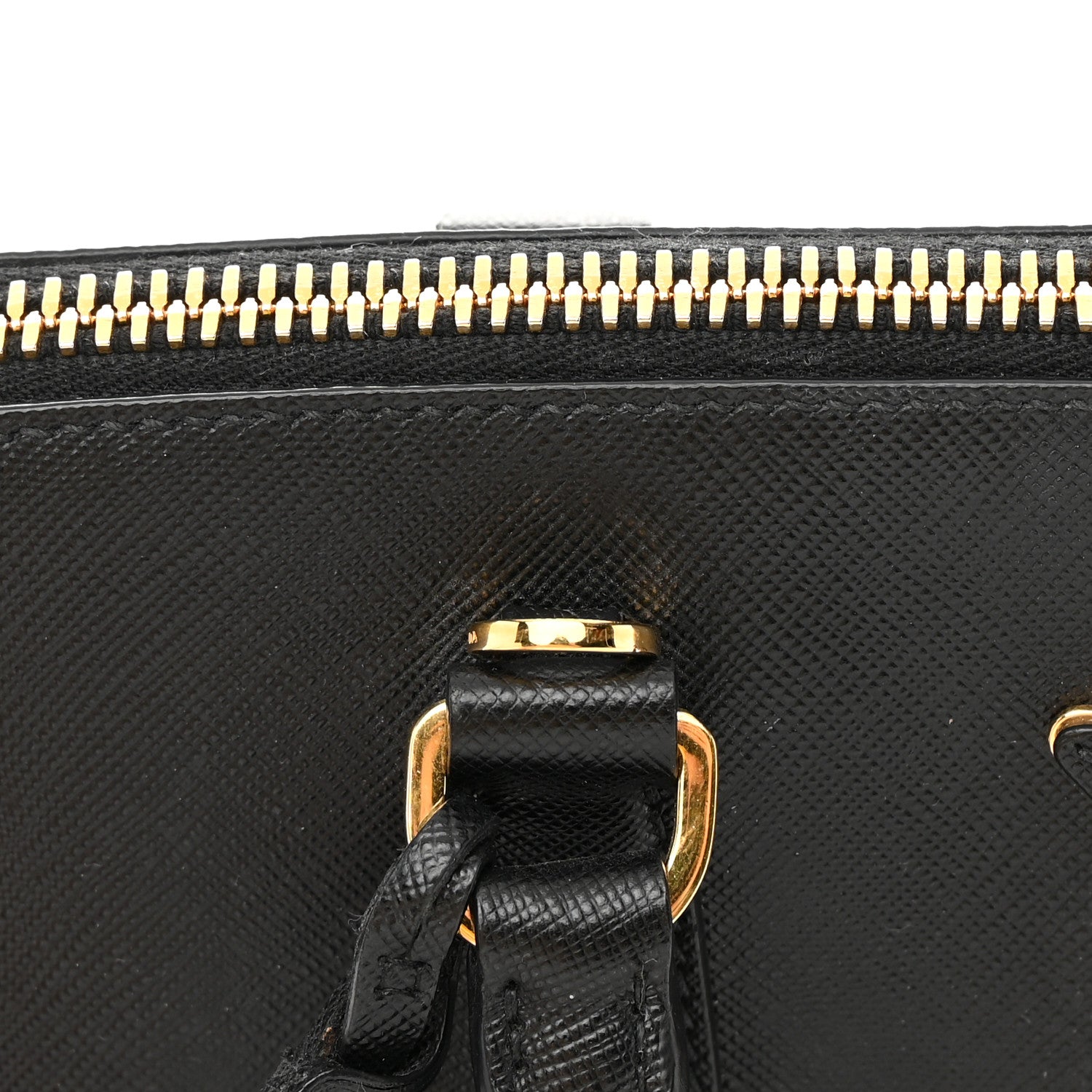 Prada Saffiano Lux Medium Promenade Tote Black 14 of 19
