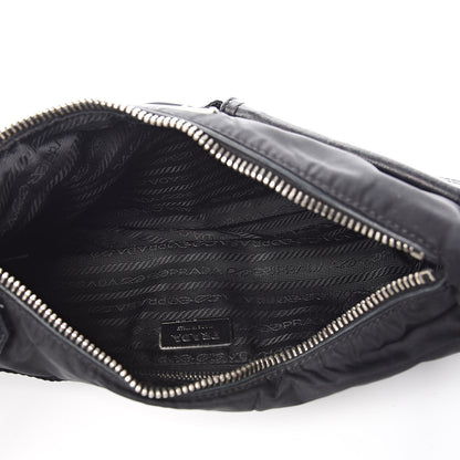 Prada Tessuto Nylon Buffalo Shoulder Bag Black 5 of 14