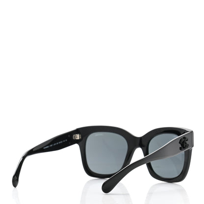 Chanel CC Sunglasses 5357 Black 4 of 7