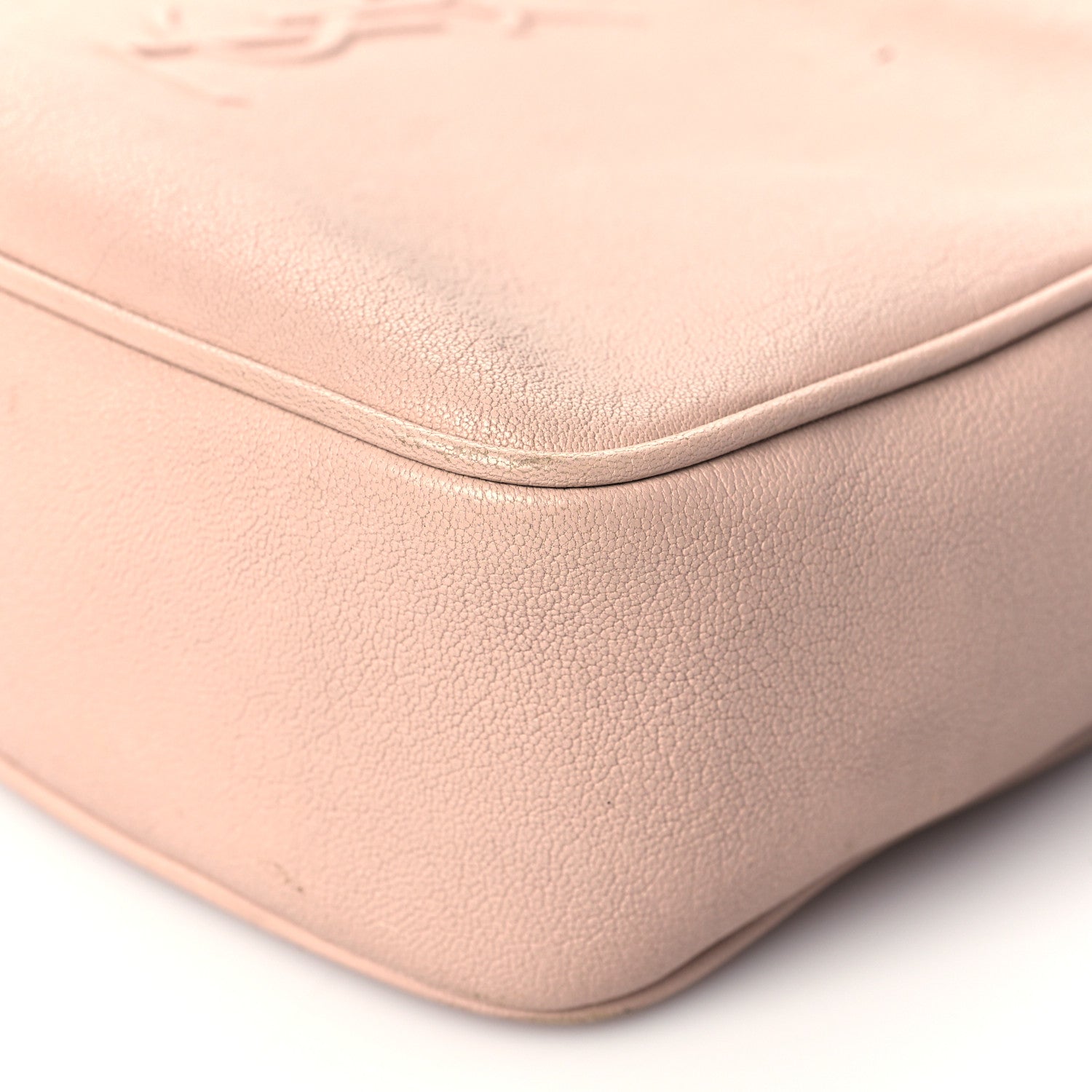 Saint Laurent Lambskin Monogram Small Lou Camera Bag Marble Pink 9 of 13