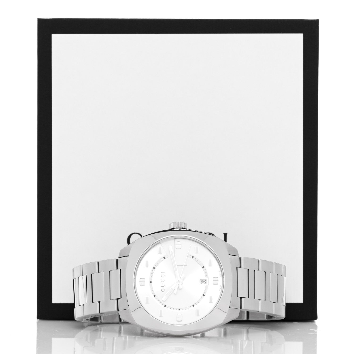 Gucci Stainless Steel 40mm GG2570 Quartz Watch 5 of 5