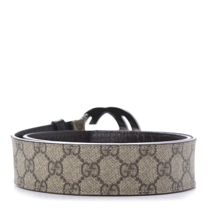 Gucci GG Plus Monogram Interlocking G Belt 80 32 Dark Brown 2 of 5