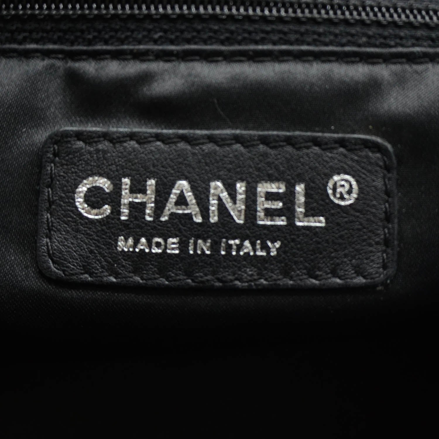 Chanel Calfskin Coco Cabas Black 7 of 11