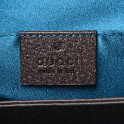 Gucci GG Supreme Monogram Web Small Ophidia Chain Shoulder Bag Brown 6 of 12