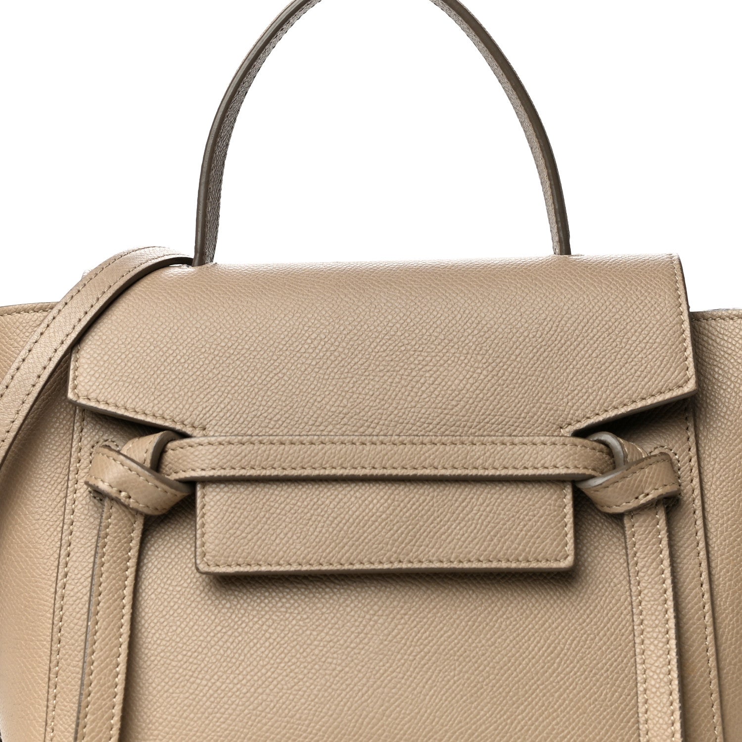 Celine Grained Calfskin Nano Belt Bag Light Taupe 6 of 17