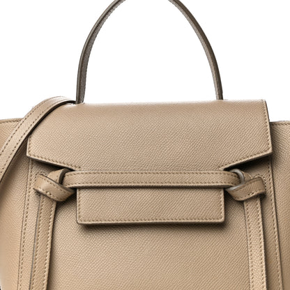Celine Grained Calfskin Nano Belt Bag Light Taupe 6 of 17