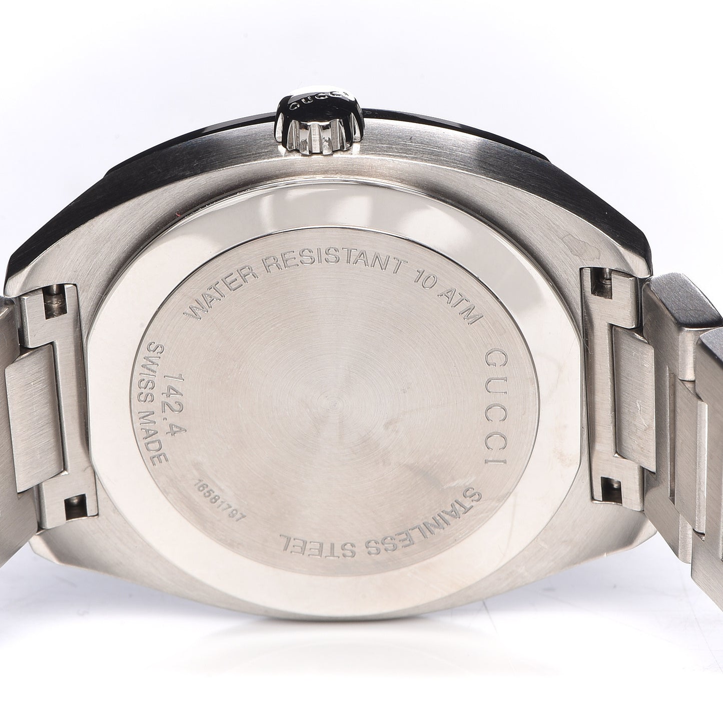 Stainless Steel 37mm GG2570 Quartz Watch Black