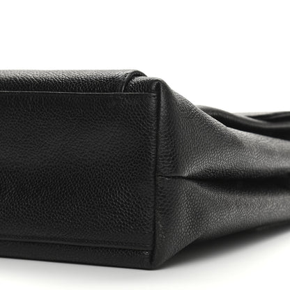 Chanel Caviar CC Shopper Tote Black 9 of 11
