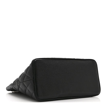Chanel Caviar Quilted Medallion Tote Black 4 of 11