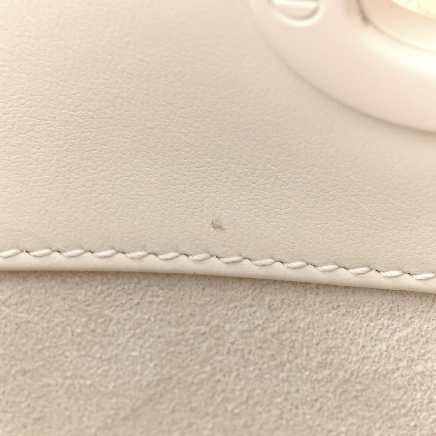 Christian Dior Calfskin Cannage Diamond Medium Lady D-Joy Latte 12 of 16