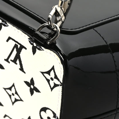 Louis Vuitton Patent Monogram Hot Springs Backpack Black White 10 of 10