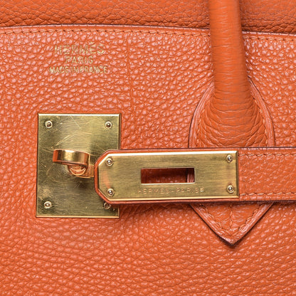Hermes Togo Birkin 35 Orange 19 of 21