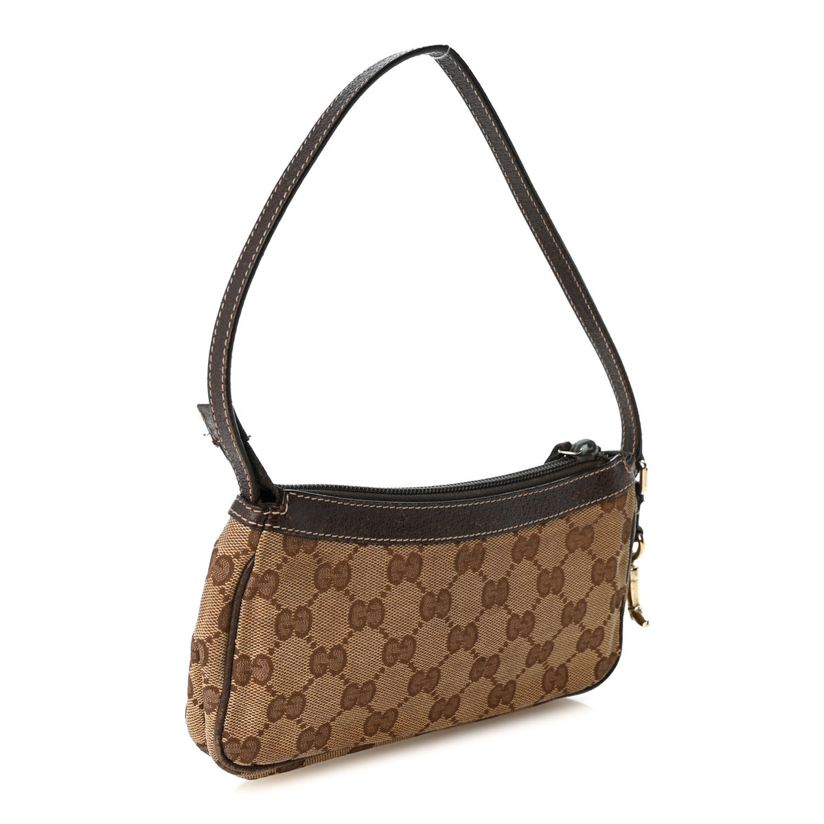 Monogram Small Pochette Dark Brown