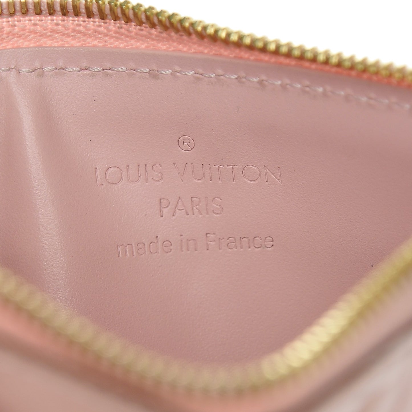 Vernis Key Pouch Rose Ballerine
