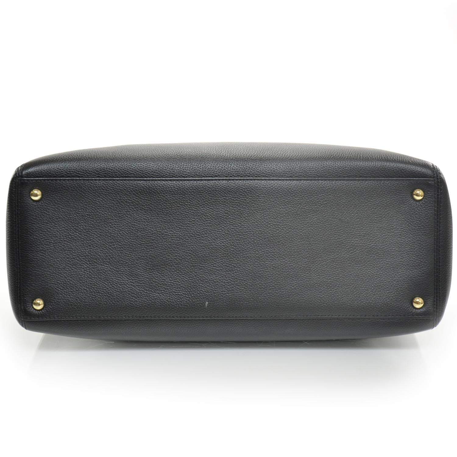 Chanel Caviar Cerf Executive Shopper Tote Black GHW 4 of 11