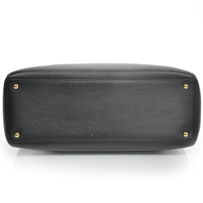 Chanel Caviar Cerf Executive Shopper Tote Black GHW 4 of 11