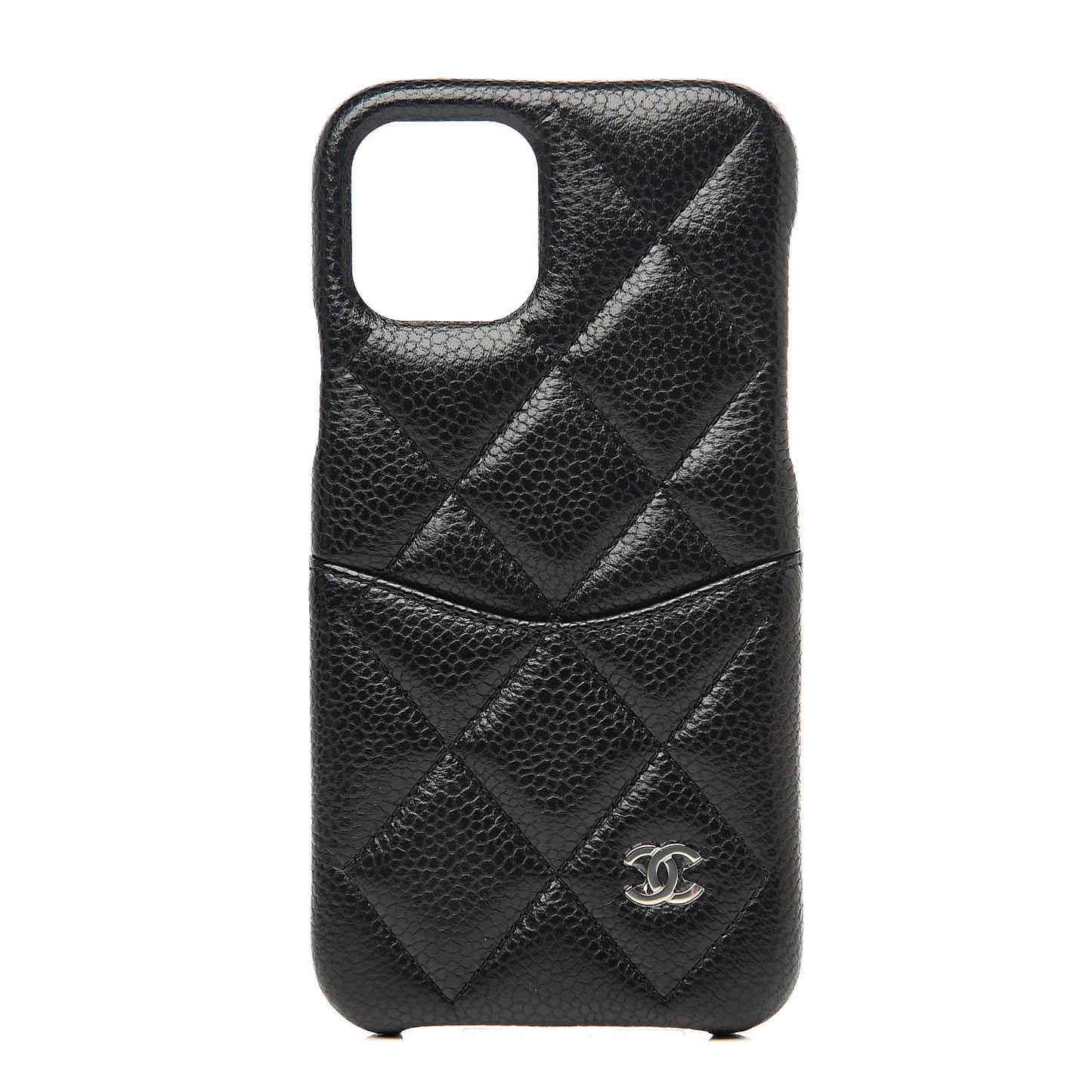 Caviar Quilted iPhone XI Pro Case Black