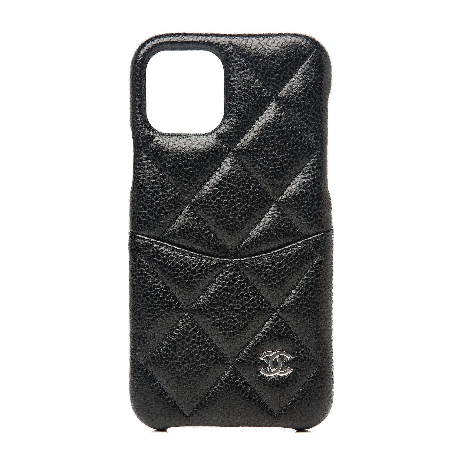 Chanel Caviar Quilted iPhone XI Pro Case Black 1 of 6