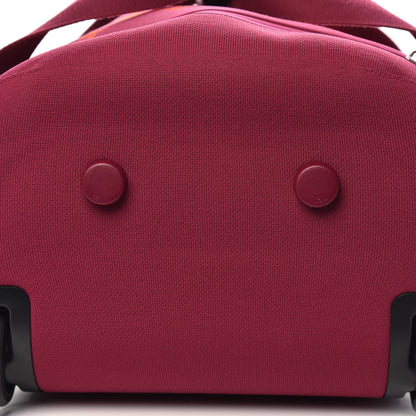 Louis Vuitton Knit Monogram Horizon Soft Duffle 55 Fuchsia 9 of 11