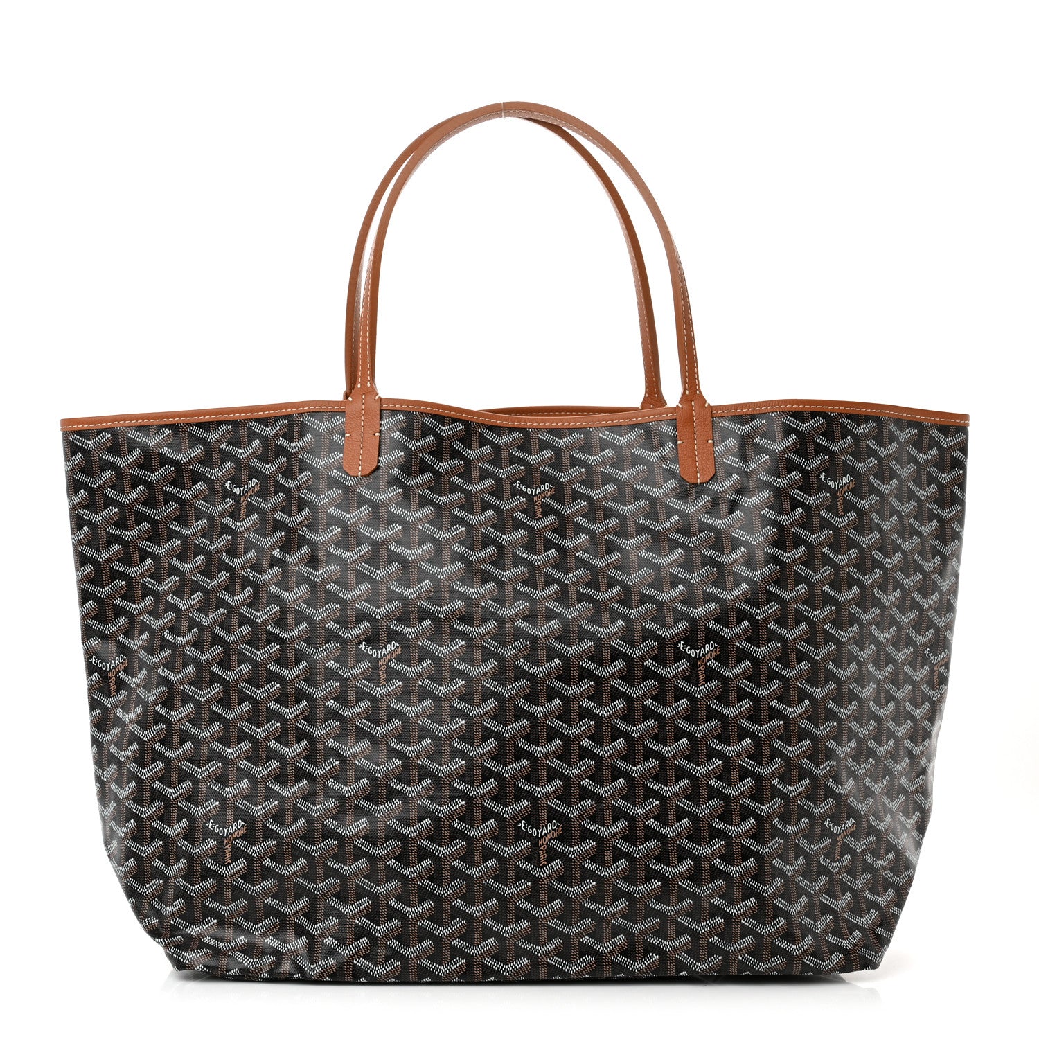Goyard Goyardine Saint Louis GM Black Gold 3 of 11