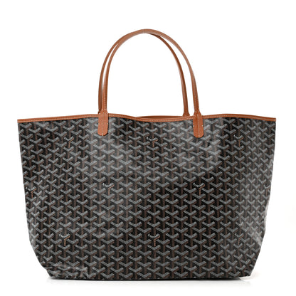 Goyard Goyardine Saint Louis GM Black Gold 3 of 11