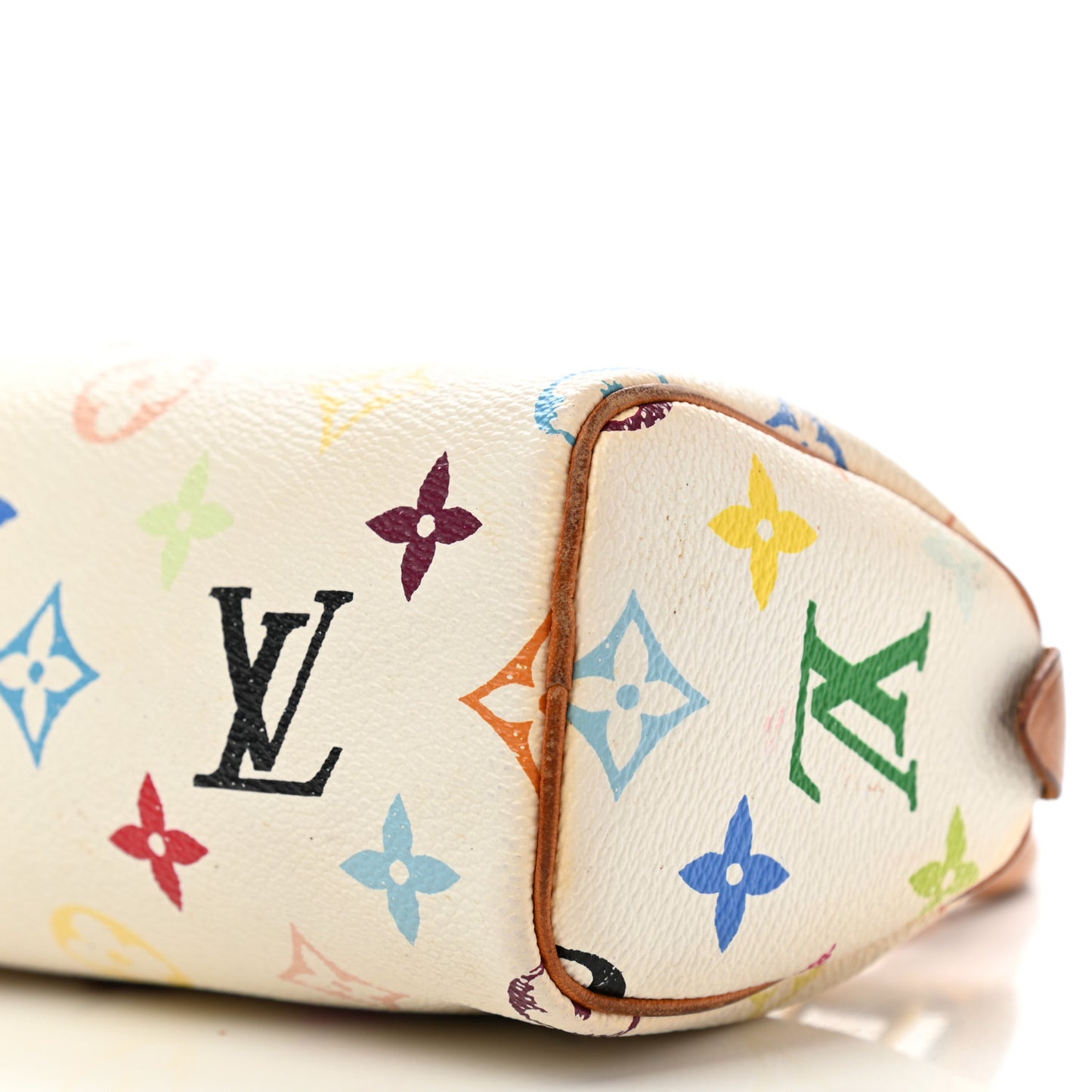 Monogram Multicolor Mini Sac HL Speedy White