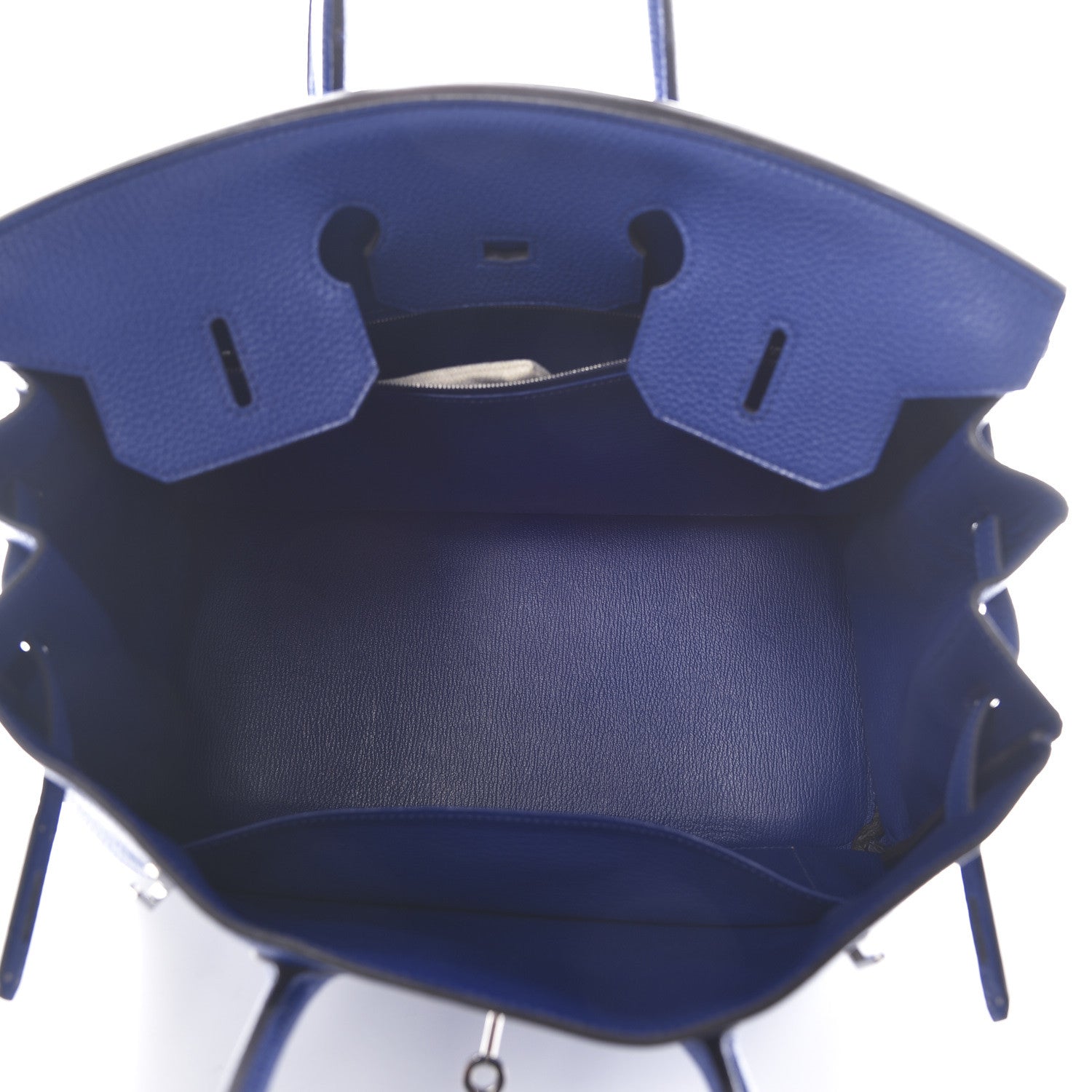 Hermes Togo Birkin 35 Bleu Electrique 5 of 9