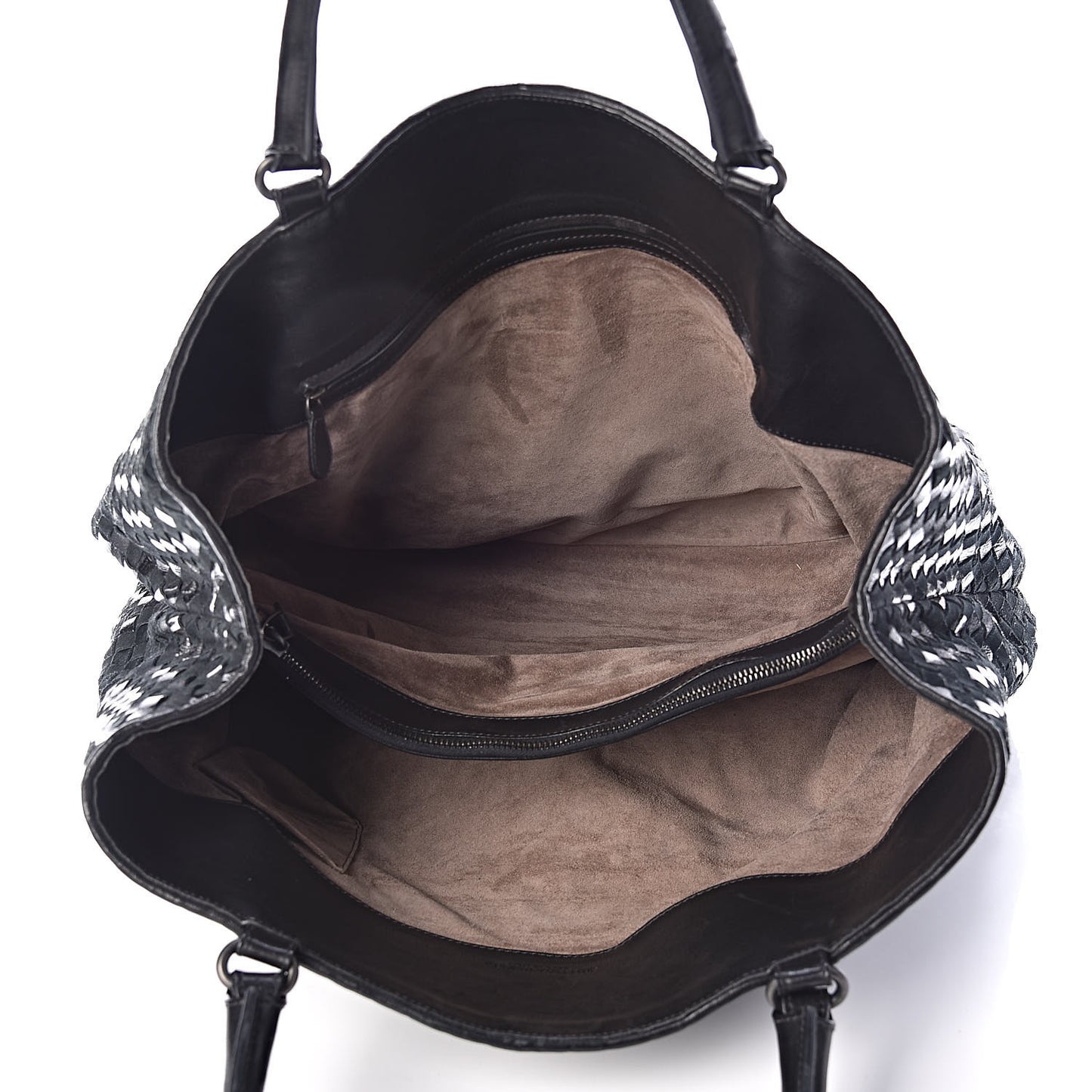 Intrecciato Rugiada Vintaga Shopper Black