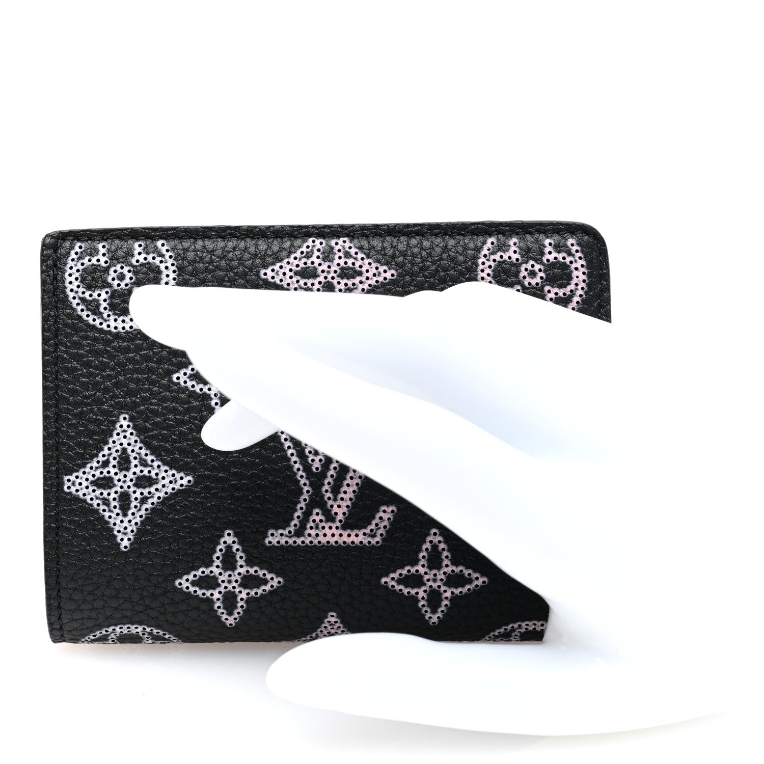 Louis Vuitton Mahina Clea Wallet Black 2 of 6