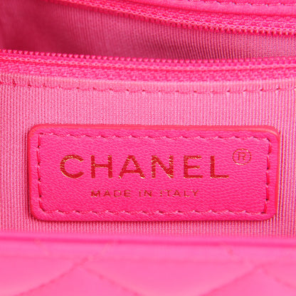 Chanel Lambskin Quilted Medium Mademoiselle Chic Flap Pink 6 of 8