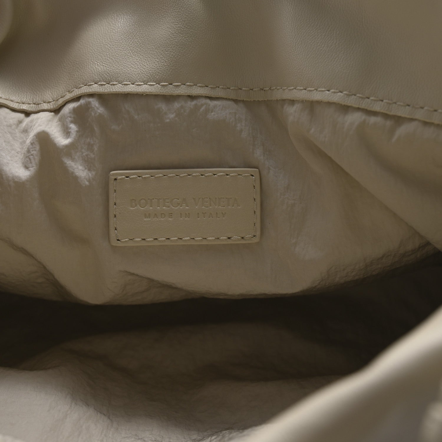 Bottega Veneta Nappa Intrecciato Dustbag Notte Shoulder Bag Sea Salt 5 of 10