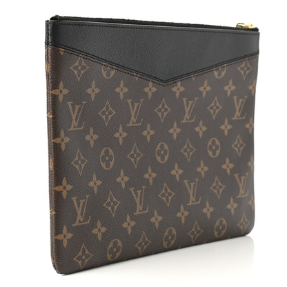 Louis Vuitton Monogram Daily Pouch Black 3 of 8