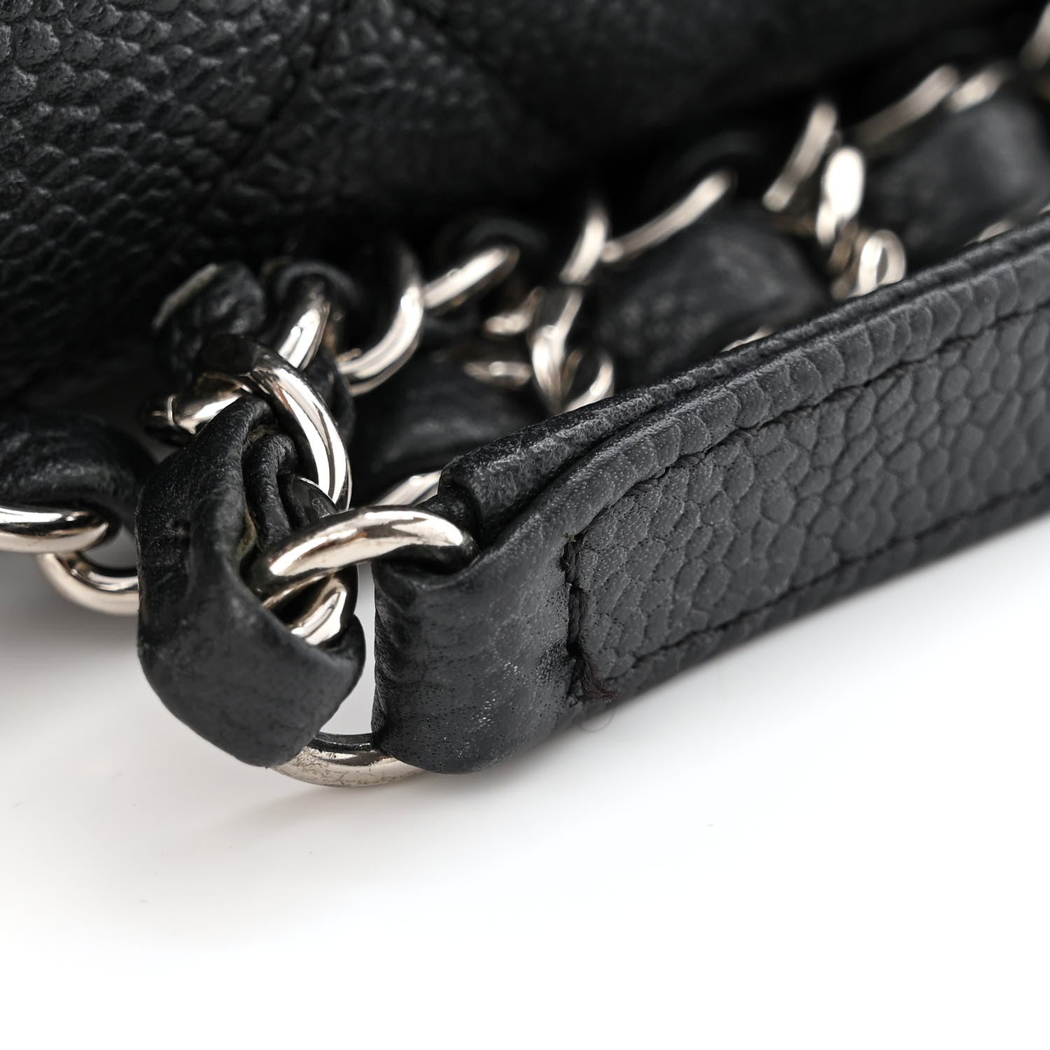 Chanel Caviar Quilted Jumbo Easy Flap Black 13 of 13