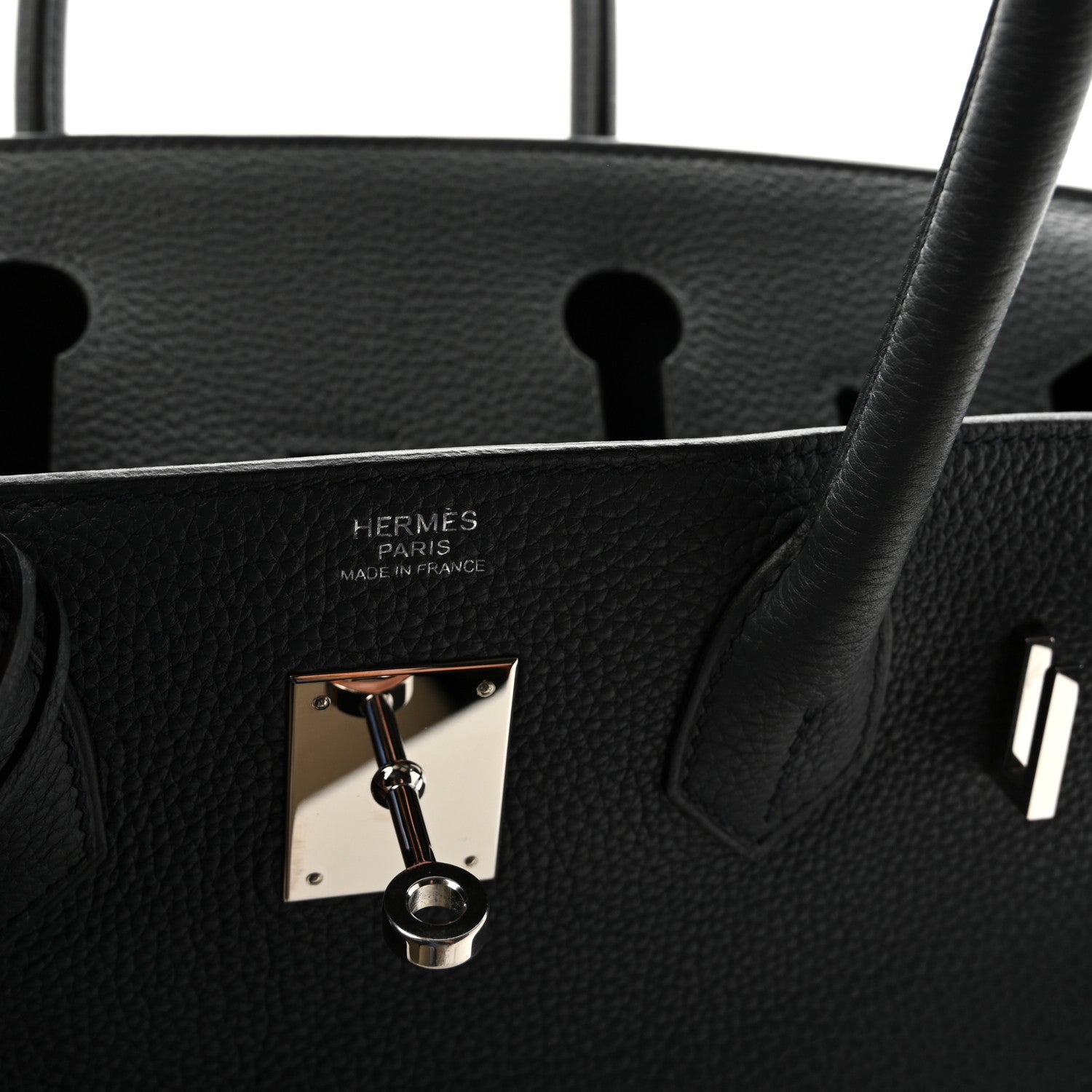 Hermes Togo Birkin 30 Gris Misty 5 of 9