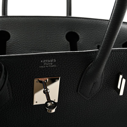 Hermes Togo Birkin 30 Gris Misty 5 of 9