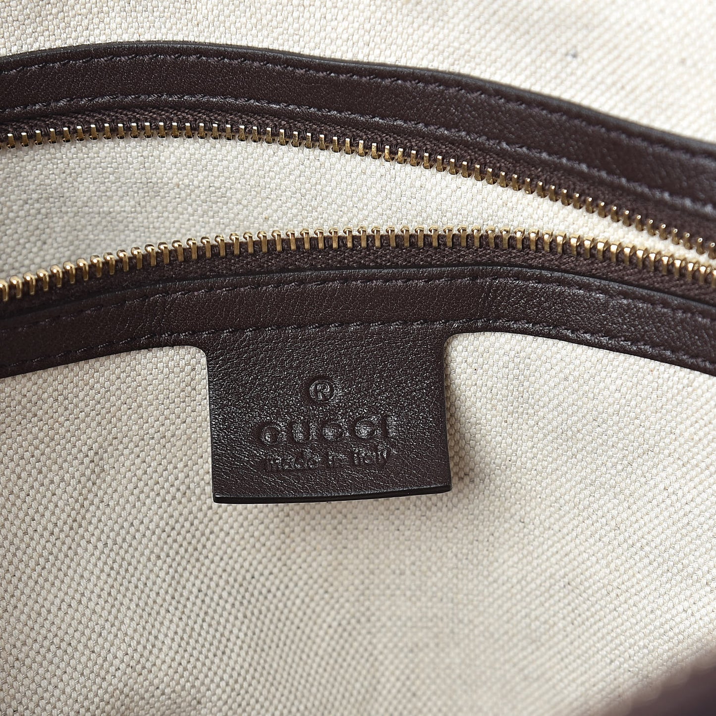 Guccissima Medium Bree Shoulder Bag Chocolate