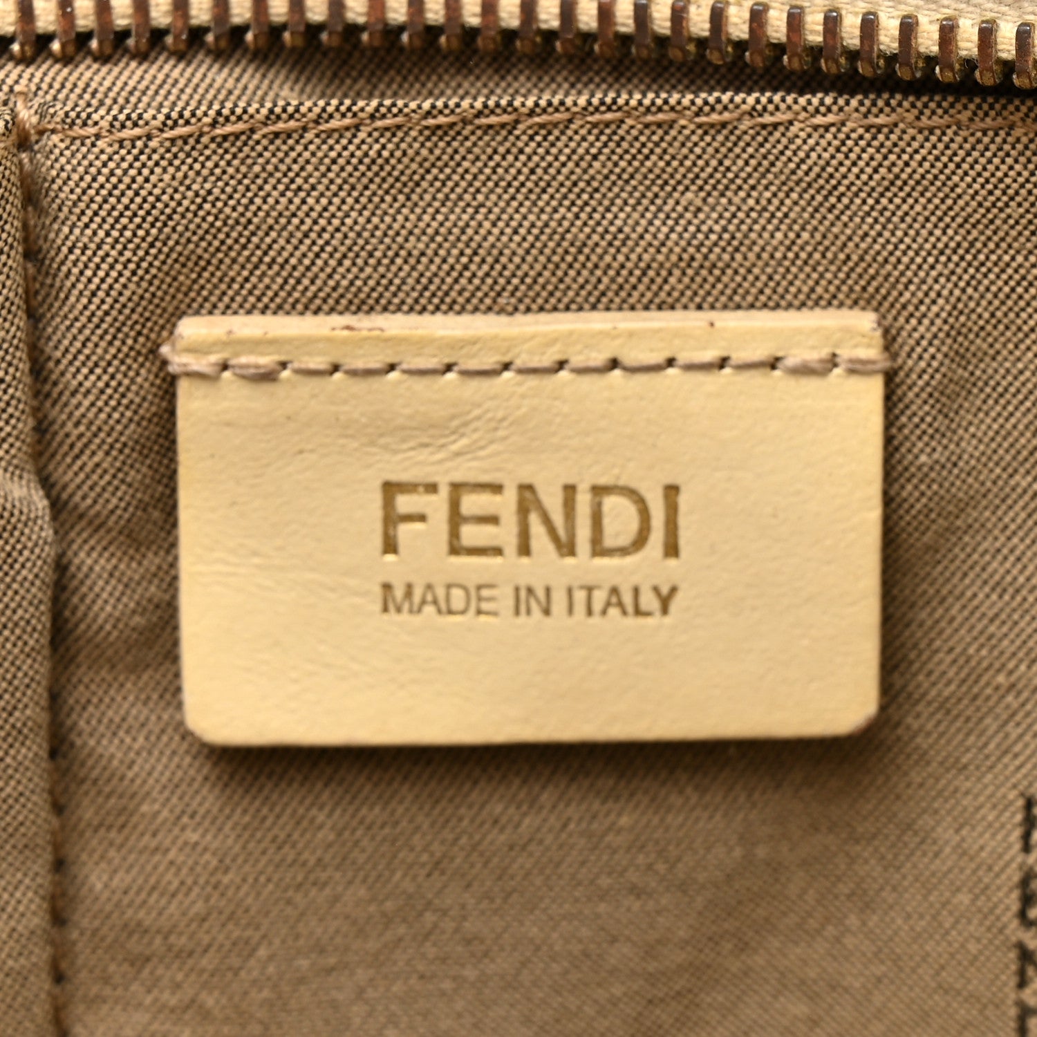 Fendi Zucca Spalmati Large Chef Shopper Tote White 6 of 16