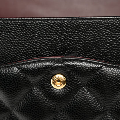 Chanel Caviar Quilted Maxi Double Flap Black 12 of 12