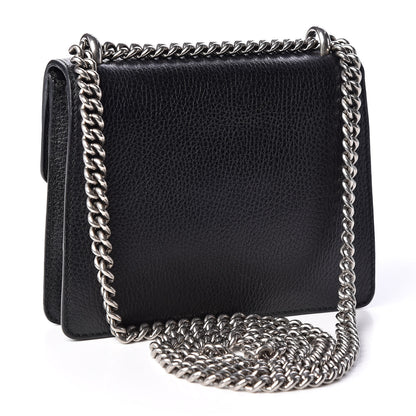 Gucci Calfskin Mini Dionysus Shoulder Bag Black 2 of 12