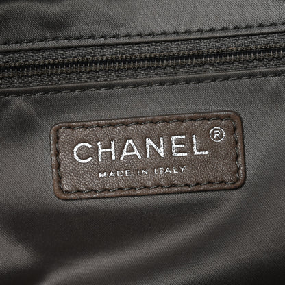 Chanel Glazed Calfskin Large Twisted Tote Black 6 of 10